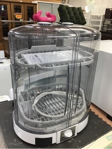 ●販売終了●ZOJIRUSHI    食器乾燥機　2022年製　取説付　中古品　※左下傷みあり