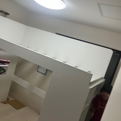 IKEA SMASTAD スモースタッド　二段ベッド　現状手渡しの画像
