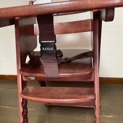 【お譲り先決定】美品☆【KATOJI】ベビーチェアの画像