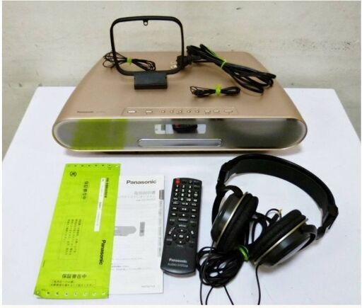 Panasonic　コンパクトステレオシステム　(　オーディオテクニカ　ダイナミックヘッドフォン　付き　ATH-AVC200　)　SC-RS55　パナソニック