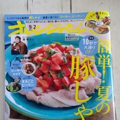 もっと値下げ💘オレンジページ　簡単！豚しゃぶ