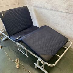 【ALINCO】 アルインコ 電動リクライニングベッド SIM 折りたたみ式 MCB-5200 S0077の画像