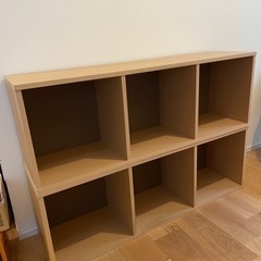 【中古家具・生産中止品・差し上げます】 無印良品 パルプボードボ...
