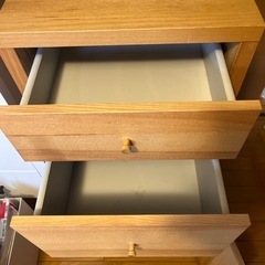 IKEA イケア 木製チェスト 収納家具の画像