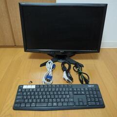 やり取り中【ジャンク】パソコンモニター（Acer 21.5インチ...