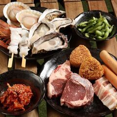 7/14(日)14:30～【70名】大阪なんばBBQ＆お寿司パー...
