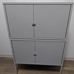 IKEA イケア LIXHULT リックスフルト キャビネットコ...