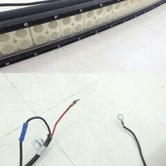 千歳市/恵庭市 湾曲LEDライトバー 126cm カー用品 作業灯 ②の画像