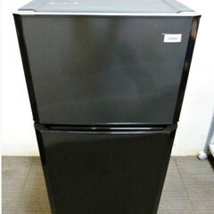 2ドア　冷蔵庫　106L　JR-N106K　動作良好　耐熱性能天板　クリアケース　斜めボトルポケット　Haier