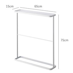 TOWER タワー　山崎実業◆バスタオルハンガーの画像