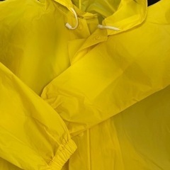 カッパ130黄色上下　訳ありの画像