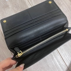 PRADA プラダ サフィアーノ 長財布 ブラック レザー PRADA