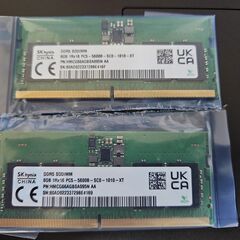 DDR5-5600 SODIMM 8GB x2 SK hynix