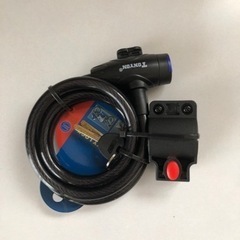 新品　自転車用　ワイヤー錠