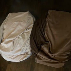 無印良品　体にフィットするクッション　　の画像