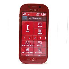 【中古品】docomo ドコモ らくらくスマートフォン3 F-06F 利用制限判定〇 の画像