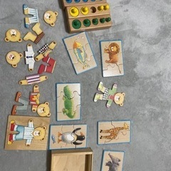 木のおもちゃ　　まとめて