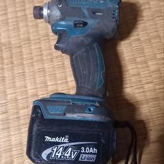 【makita】14.4v コードレスインパクトドライバーの画像