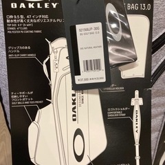 【新品未使用タグ付き】OAKLEYゴルフバッグ(グレー)の画像