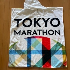 【200円】TOKYOマラソンポンチョ　未使用