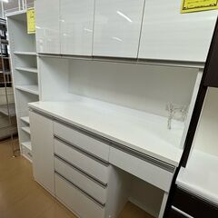 【U1537】★食器棚（3.4枚扉）