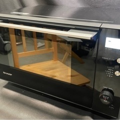 【3】SHARP シャープ 電子レンジ RE-TS171-B  21年製 フラットタイプ  0602-84