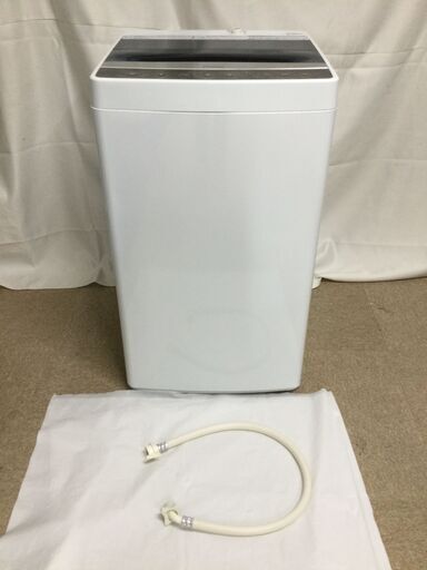 【北見市発】ハイアール Haier 全自動電気洗濯機 JW-C55A 2018年製 5.5㎏ 白 一人暮らし (E2818nthY)