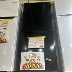 大幅割引/配送可【ニトリ】106L冷蔵庫★2022年製　クリーニ...