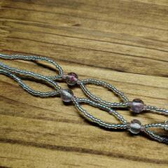 無料　ビーズネックレスの画像