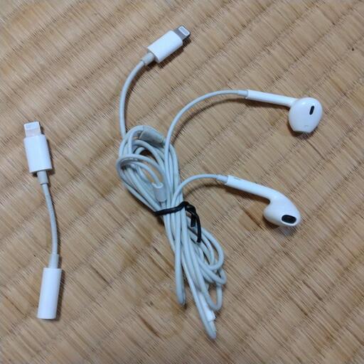 iphone イヤホンなど純正品 家電 テレビ アクセサリー
