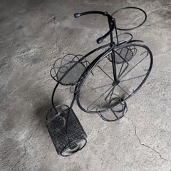 飾り花台　自転車風　引き取り限定の画像