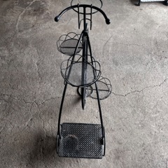 飾り花台　自転車風　引き取り限定の画像