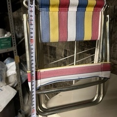 【合わせ買い無料】極小折りたたみ椅子/チェアー/アウトドア/行楽/ミニサイズ/昭和レトロの画像