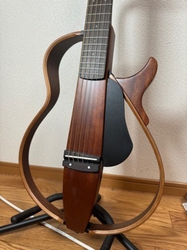 【美品】ヤマハ YAMAHA サイレントギター ナチュラル SLG200S 