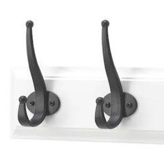 【新品未開封】IKEA LEKSVIK 壁掛けフック2本