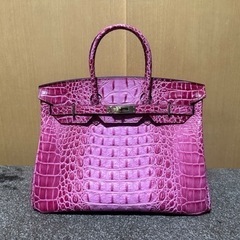 新品・未使用 クロコダイルハンドバッグ
