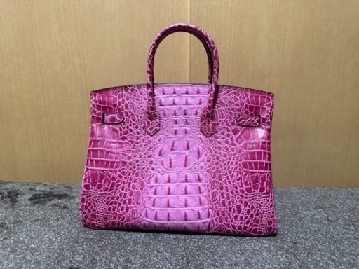 新品・未使用 クロコダイルハンドバッグ