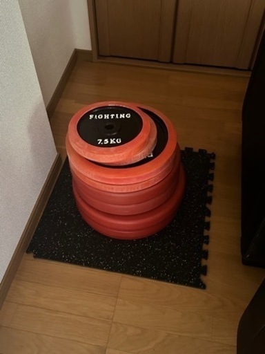 バーベルプレート　合計140kg以上！ バーベルプレート 合計140kg以上！