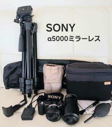 SONY α5000 ミラーレスカメラ