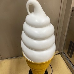 ソフトクリーム電気スタンド決まりました。