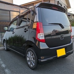 低走行9万キロ台！月々8千円〜分割払い可‼️ 車検2年付き！【名義変更代込み】☆スズキ ワゴンR☆SDナビ付き☆走行中DVD見れます☆プッシュスタート☆ドライブレコーダー付きのフル装備☆純正アルミ☆事故修復歴無し！そのまま乗って帰れます！の画像