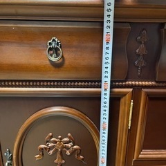 家具 ドレッサー／タンス　& 鏡セットの画像