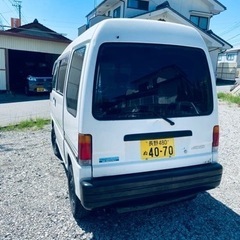 平成10年 (1998年) スバルサンバートライ ディアス KV4 走行距離 59100Kmパワステ 4WD マニュアル 　エアコン付き　車検　令和　08/05の画像
