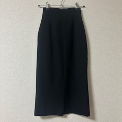 maison celon high waist straight skirtの画像