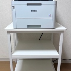 3点まとめ売り！(プリンター・プリンター台・トナーカートリッジ)ブラザー MFC-L3770CDW レーザープリンター　複合機の画像