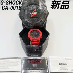 【新品未使用】G-SHOCK GA-100B-4AJF レッド　Gショック