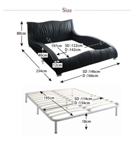 家具 ベッド ダブルベッド