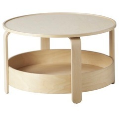 ローテーブル IKEA BORGEBY ボルゲビー  ラウンドの画像