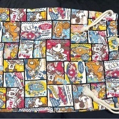 ミッキーマウス　巾着　45×30cm  ★着替え、上靴入れ、体育...