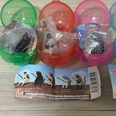 釣り日和ねこ　4コセット　トイカプセル　ガチャの画像